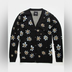 NWT Vans Hilltop Cardigan Sweater Medium